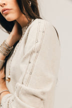 Robe pull beige - 2