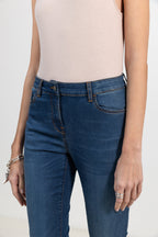 Jean coloris bleu moyen - 2