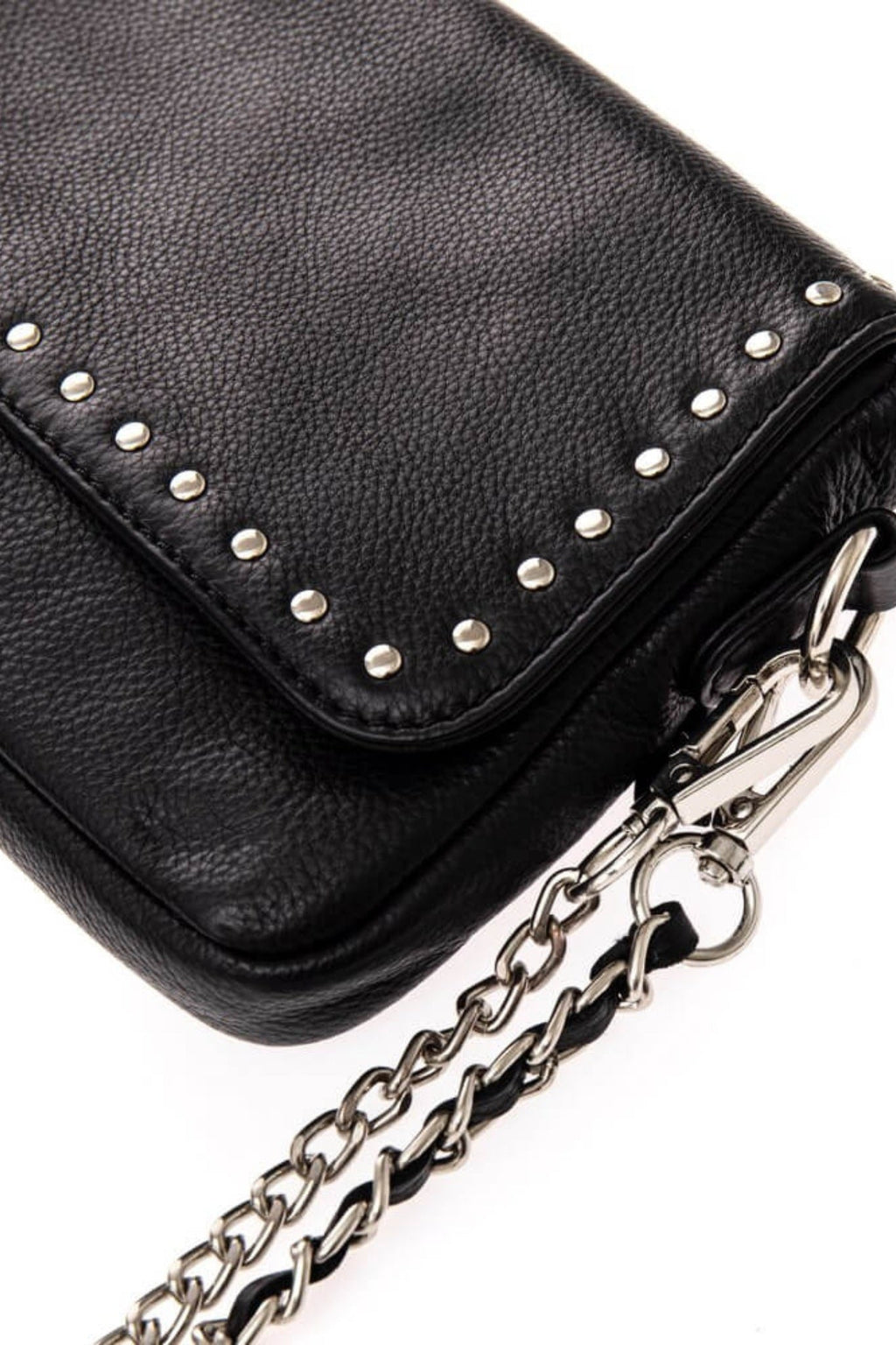Pochette en cuir noir - 2