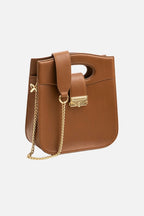 Sac en cuir camel - 1