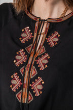 Blouse inspiration pirate noir - 2