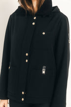 Parka noire style urbaine - 2