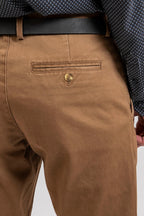 Pantalon chino caramel - 2