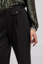 Pantalon Palazzo noir - 2