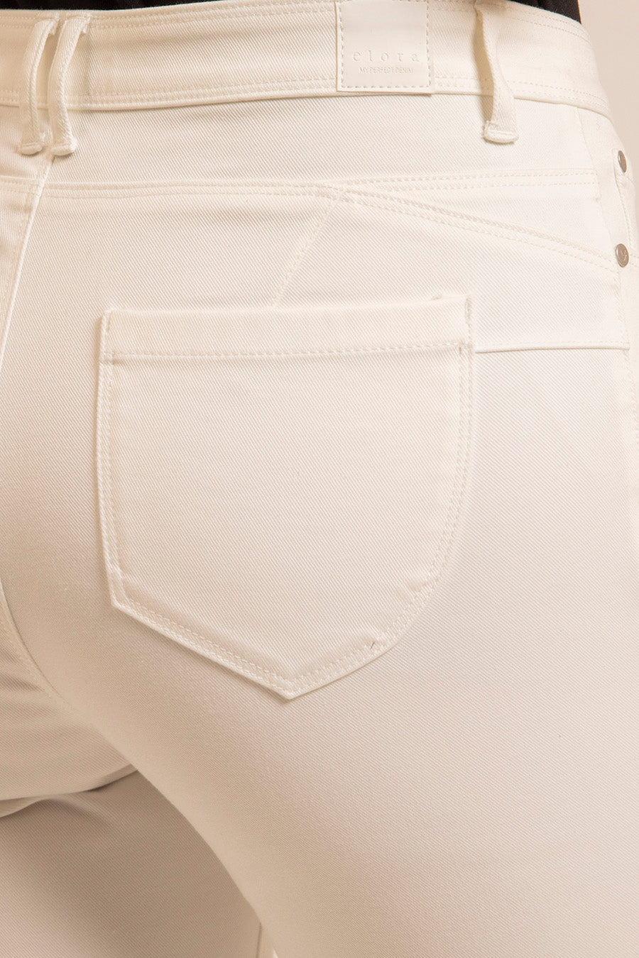 Jean slim push-up blanc - 2