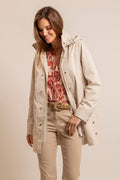 Parka longue sable - 1