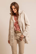 Parka longue sable - 1