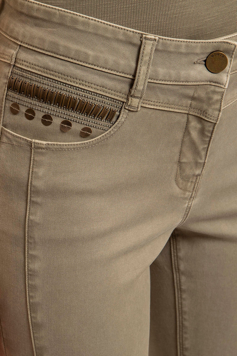 Pantalon slim sauge - 2