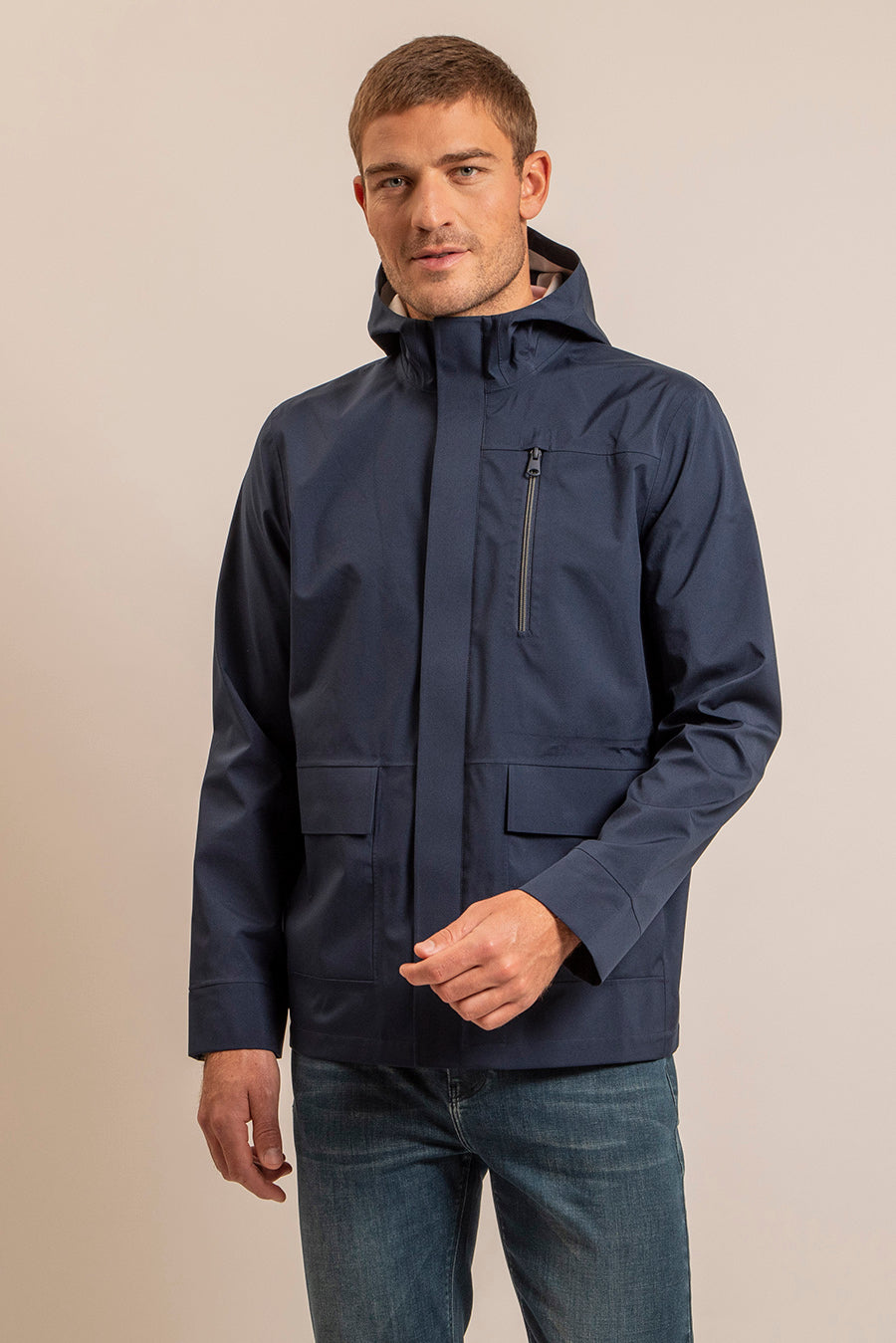 Parka coupe vent navy - 2