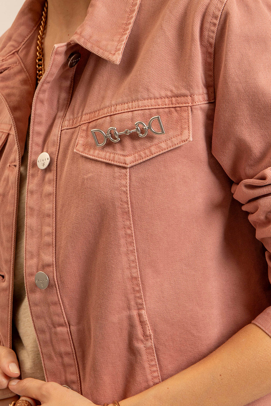 Veste en jean bruyère - 2