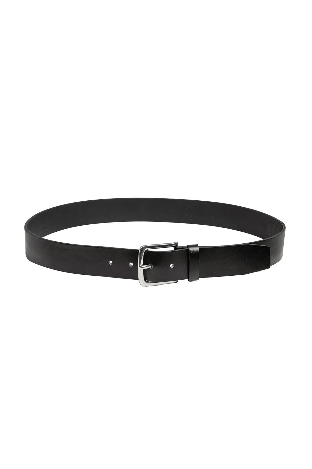 Ceinture en cuir noir - 2