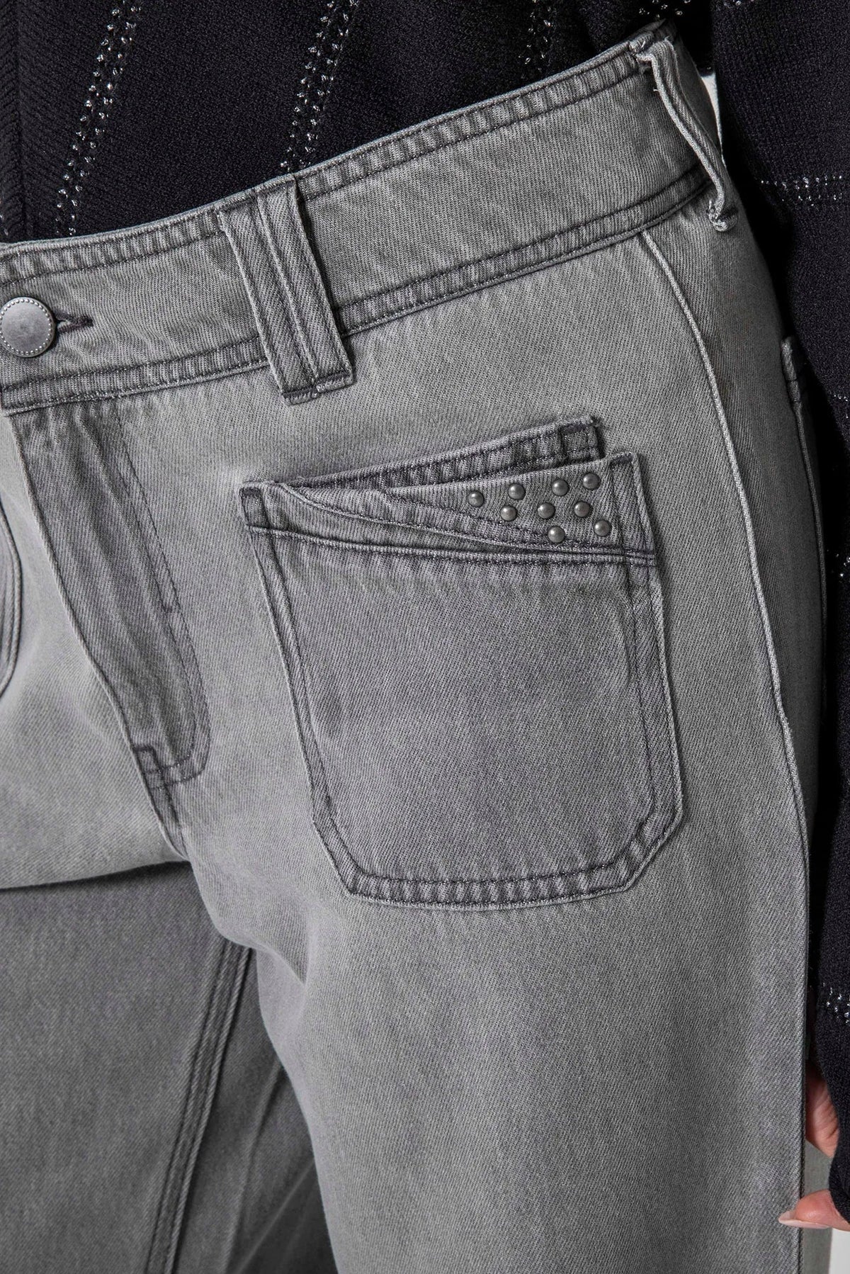Jean large gris - 2