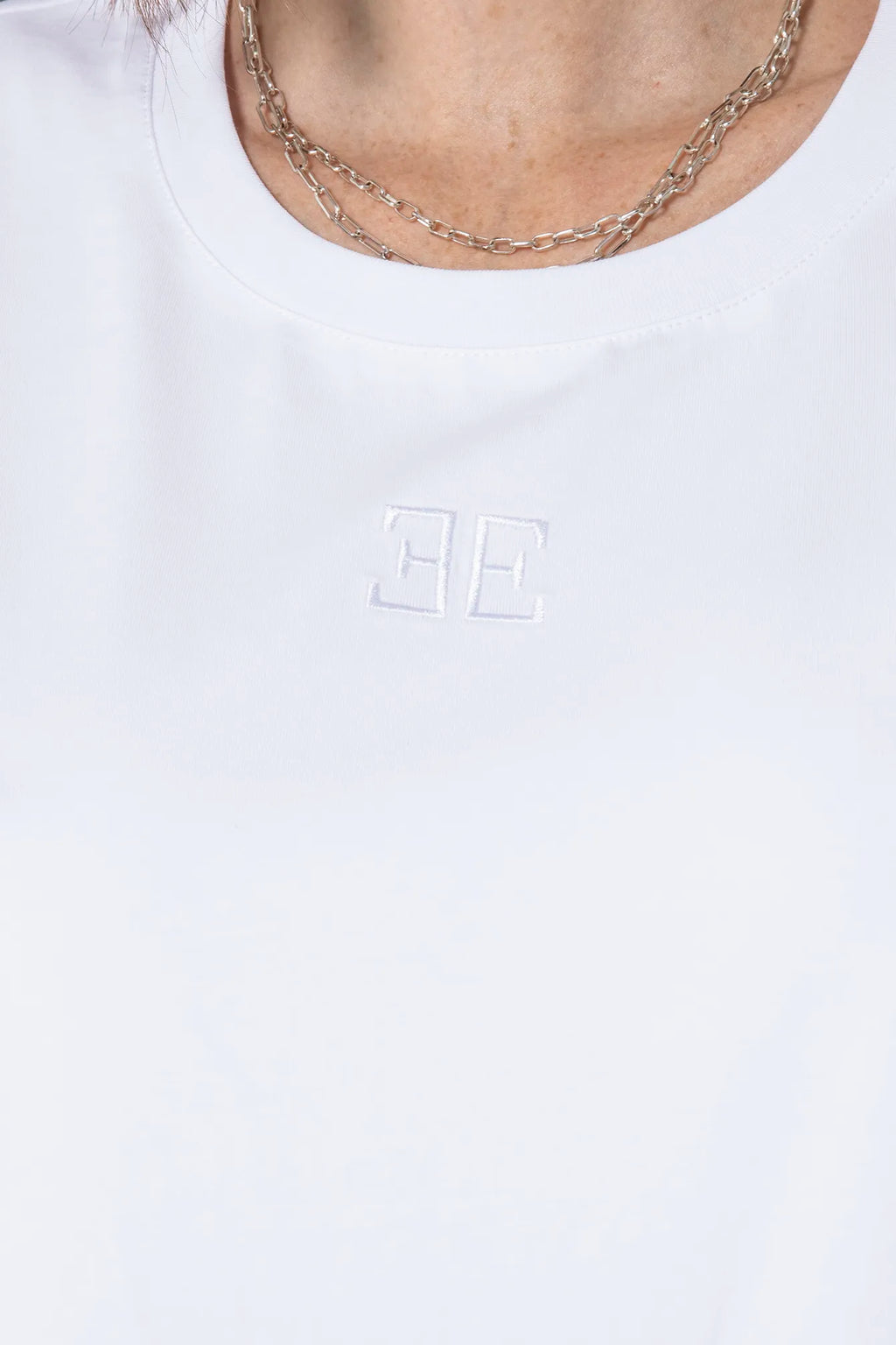 T-shirt coloris blanc - 2