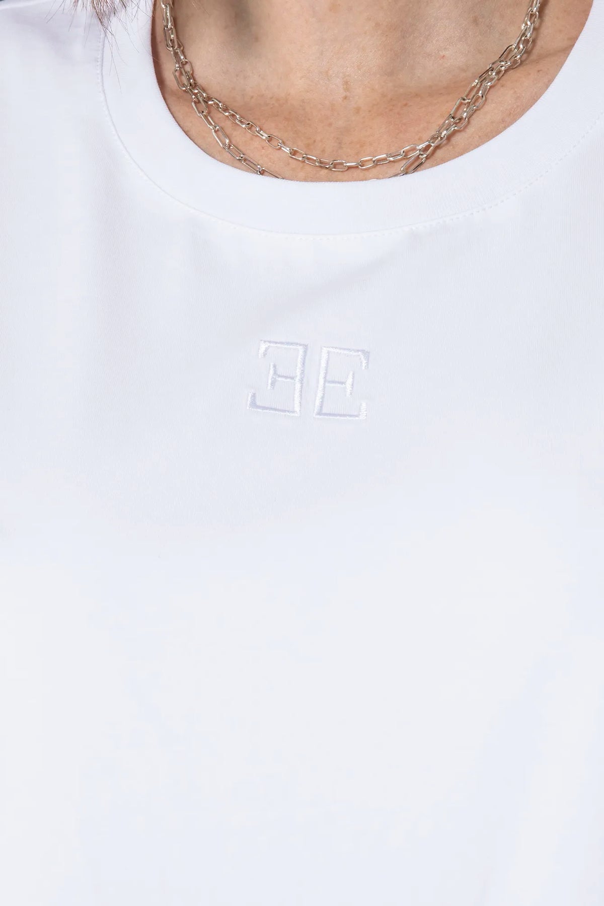T-shirt coloris blanc - 2
