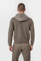 Gilet molleton kaki clair - 2