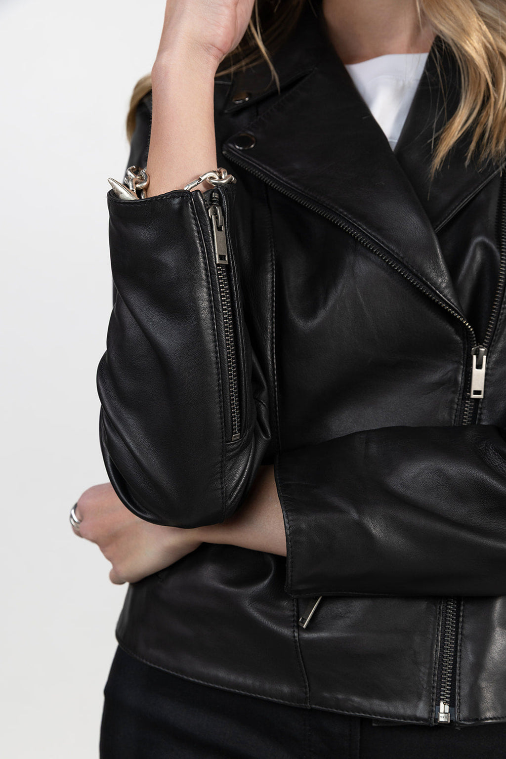 Perfecto en cuir noir - 2