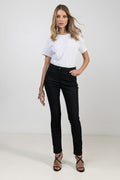 Jean coloris noir - 1