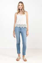 Jean slim bleu clair - 1