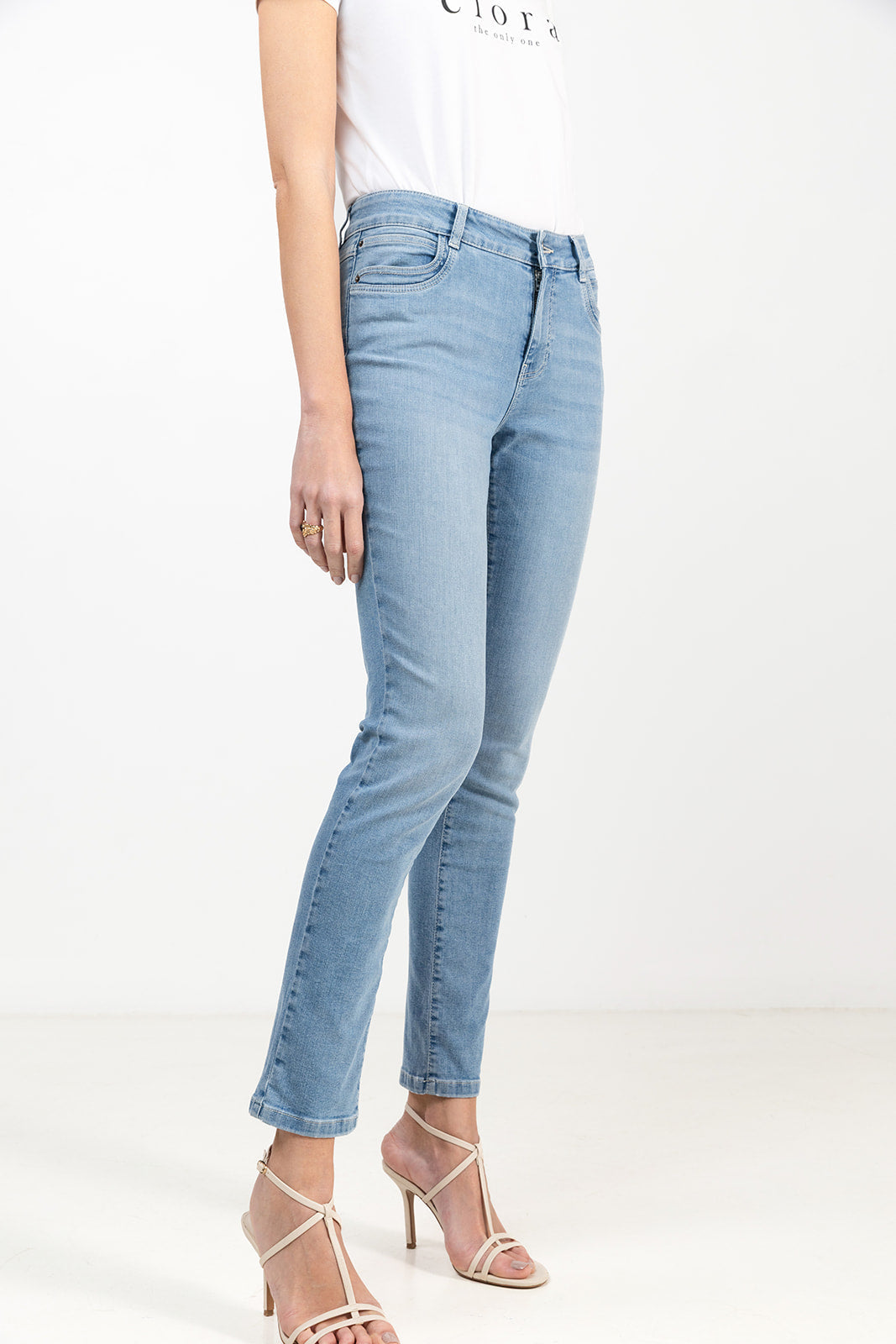 Jean slim bleu clair - 2