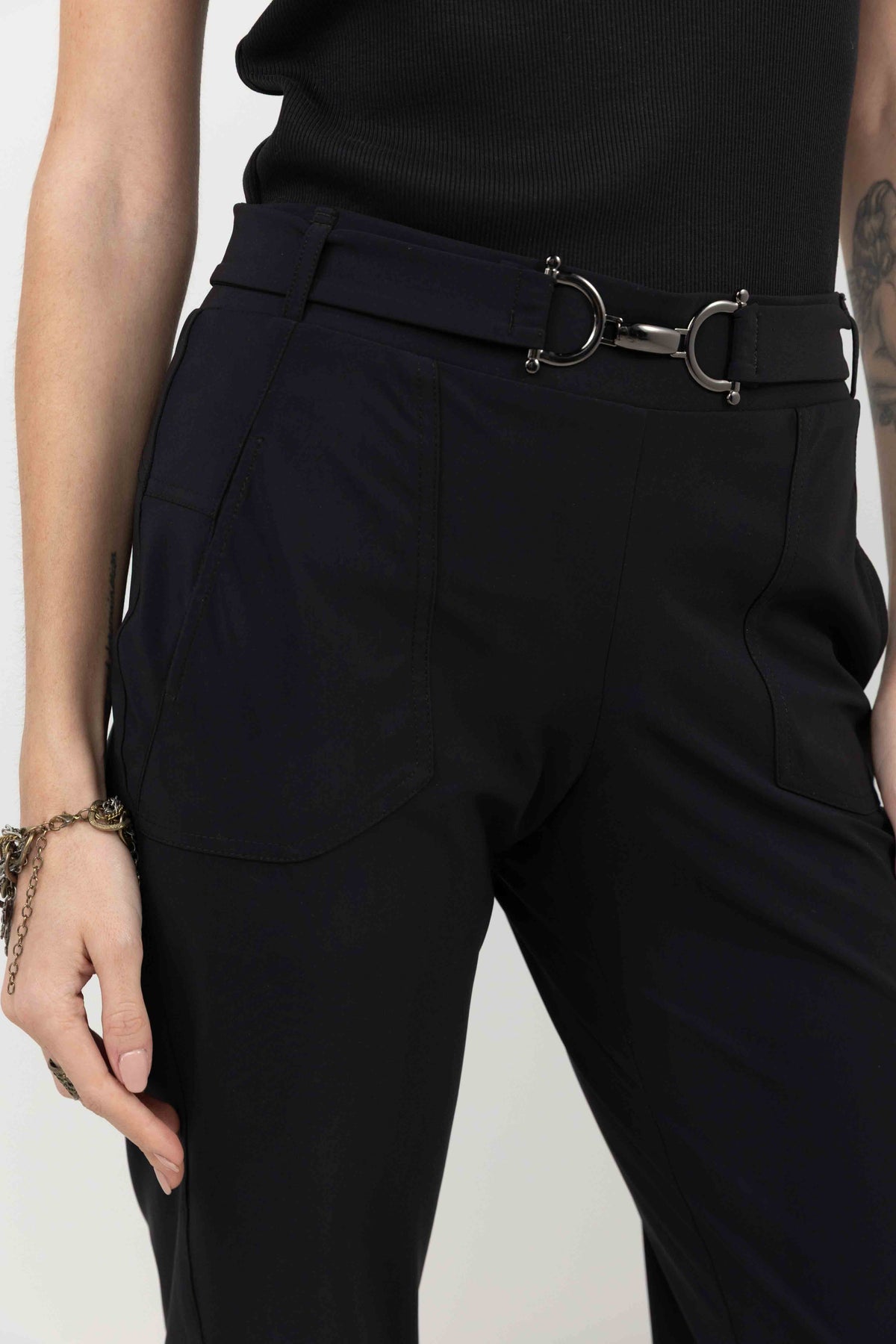 Pantalon noir technique seconde peau - 2