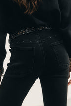 Jean flare noir esprit seventies - 2