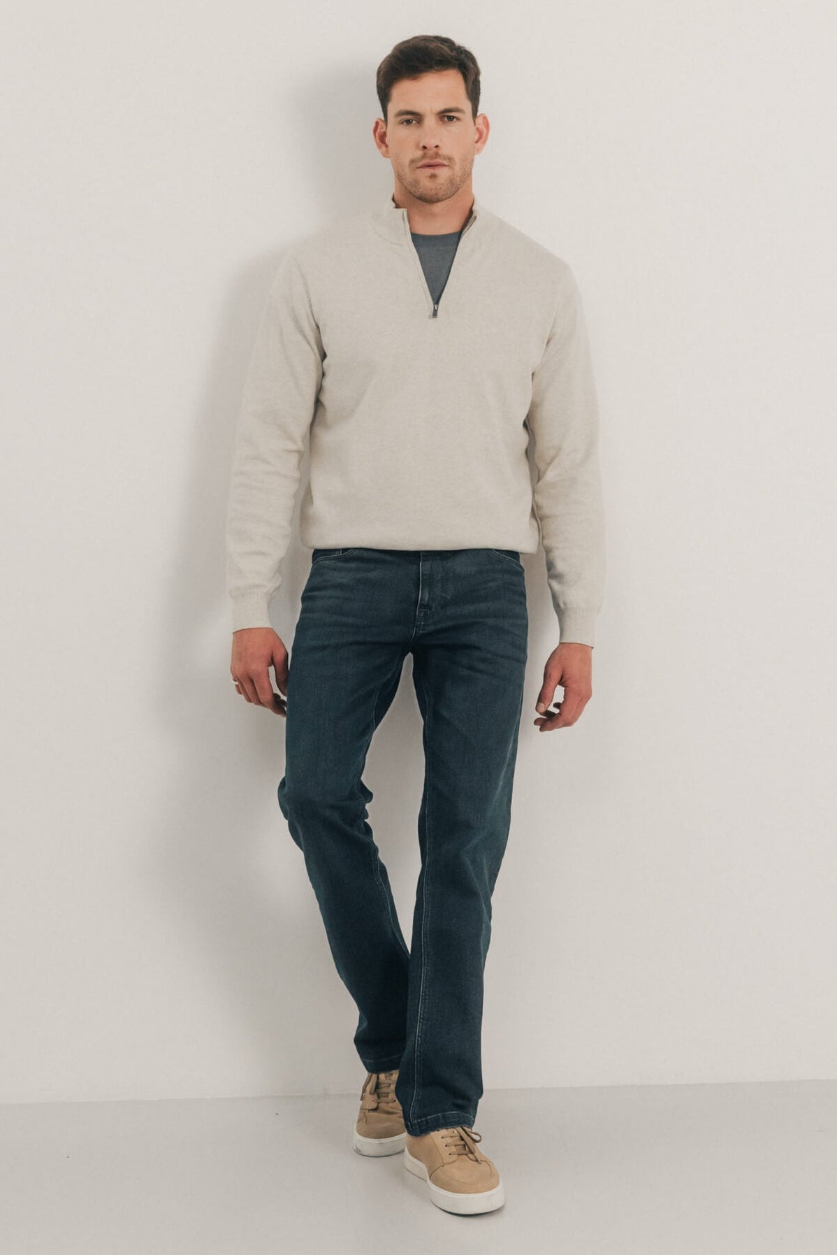 Jean bleu denim tint contemporain - 1