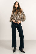 Jean brut bleu flare - 1